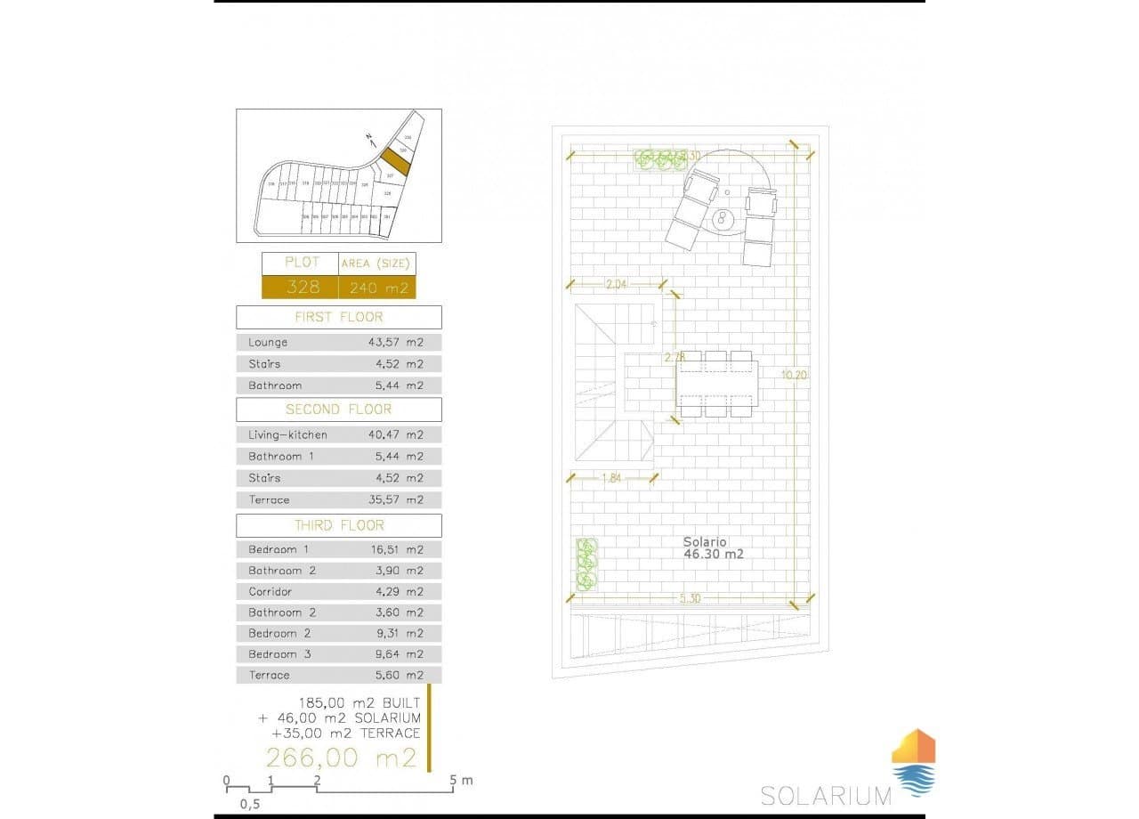 3 sypialnia Willa na sprzedaż w Orihuela Costa z basenem - 549 900 € (Ref: 7710129)