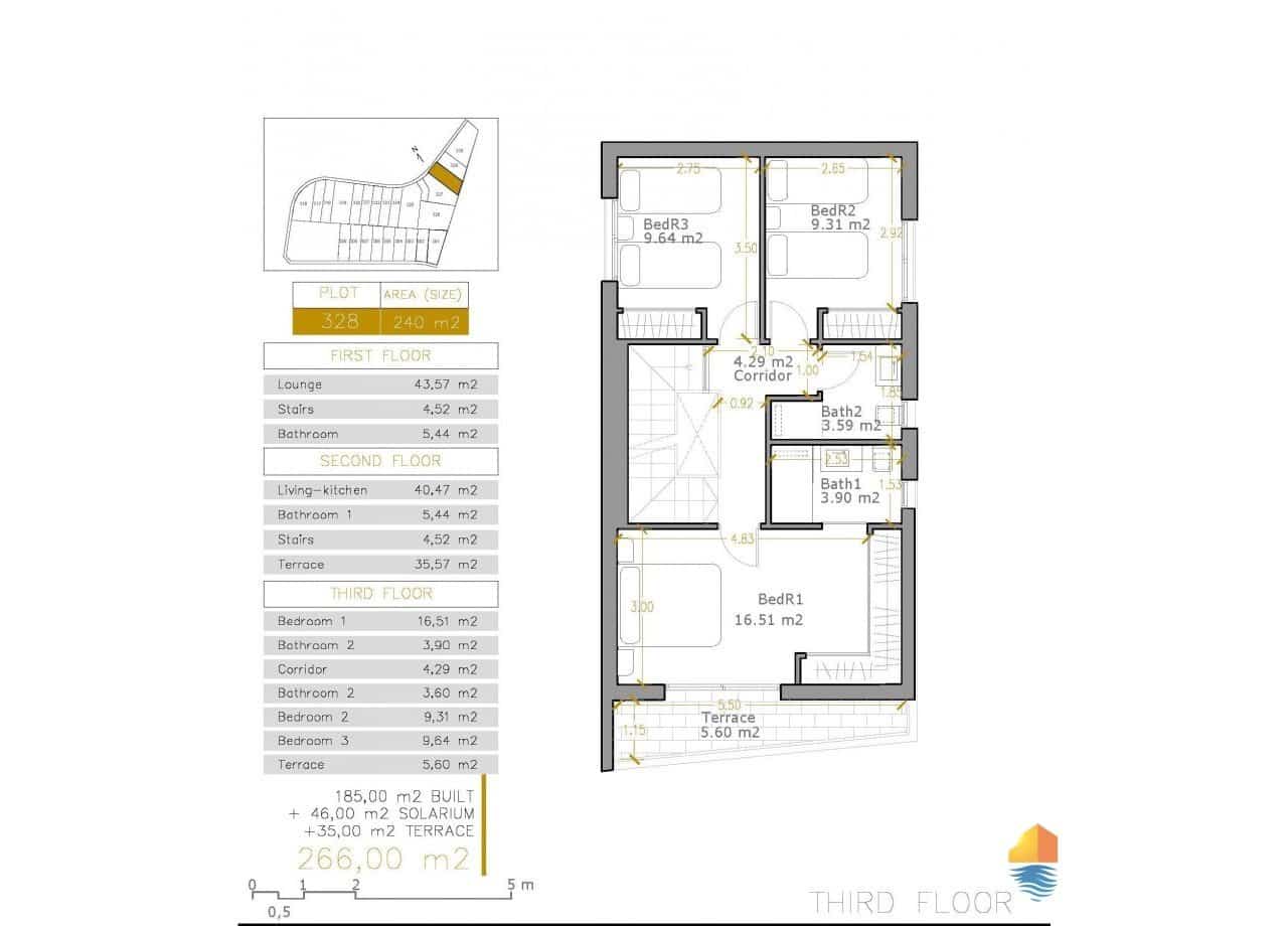 3 sypialnia Willa na sprzedaż w Orihuela Costa z basenem - 549 900 € (Ref: 7710129)