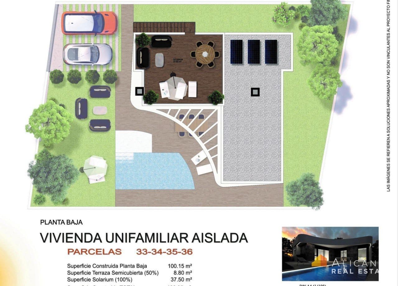 3 sovrum Villa till salu i Los Montesinos med pool - 519 000 € (Ref: 7716768)