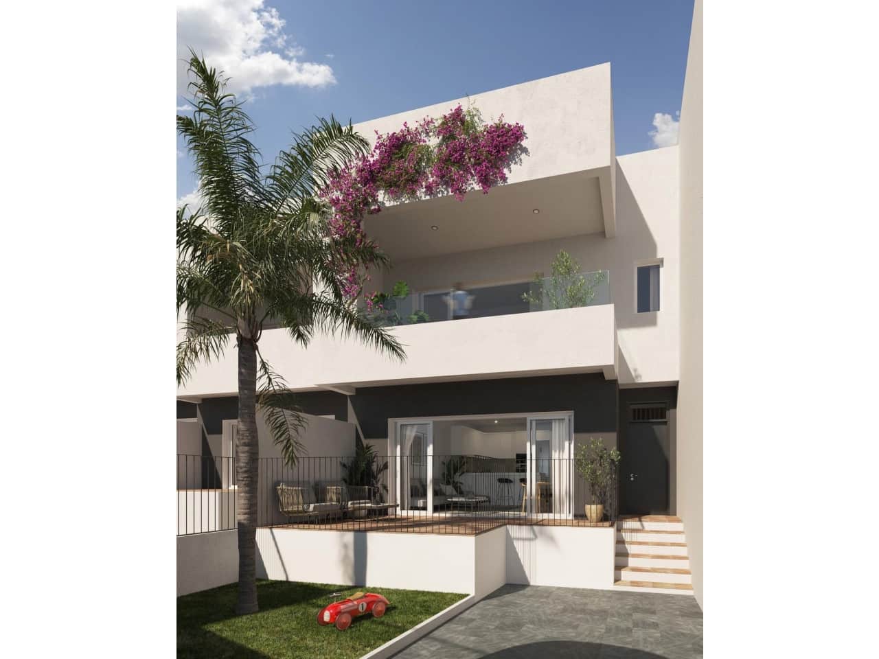 3 slaapkamer Huis te koop in Monforte del Cid met zwembad garage - € 390.000 (Ref: 7723202)