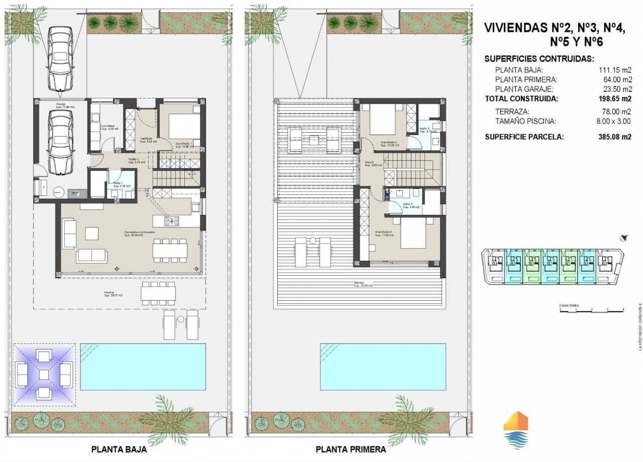 3 sovrum Villa till salu i Roldan med pool - 995 000 € (Ref: 7730599)