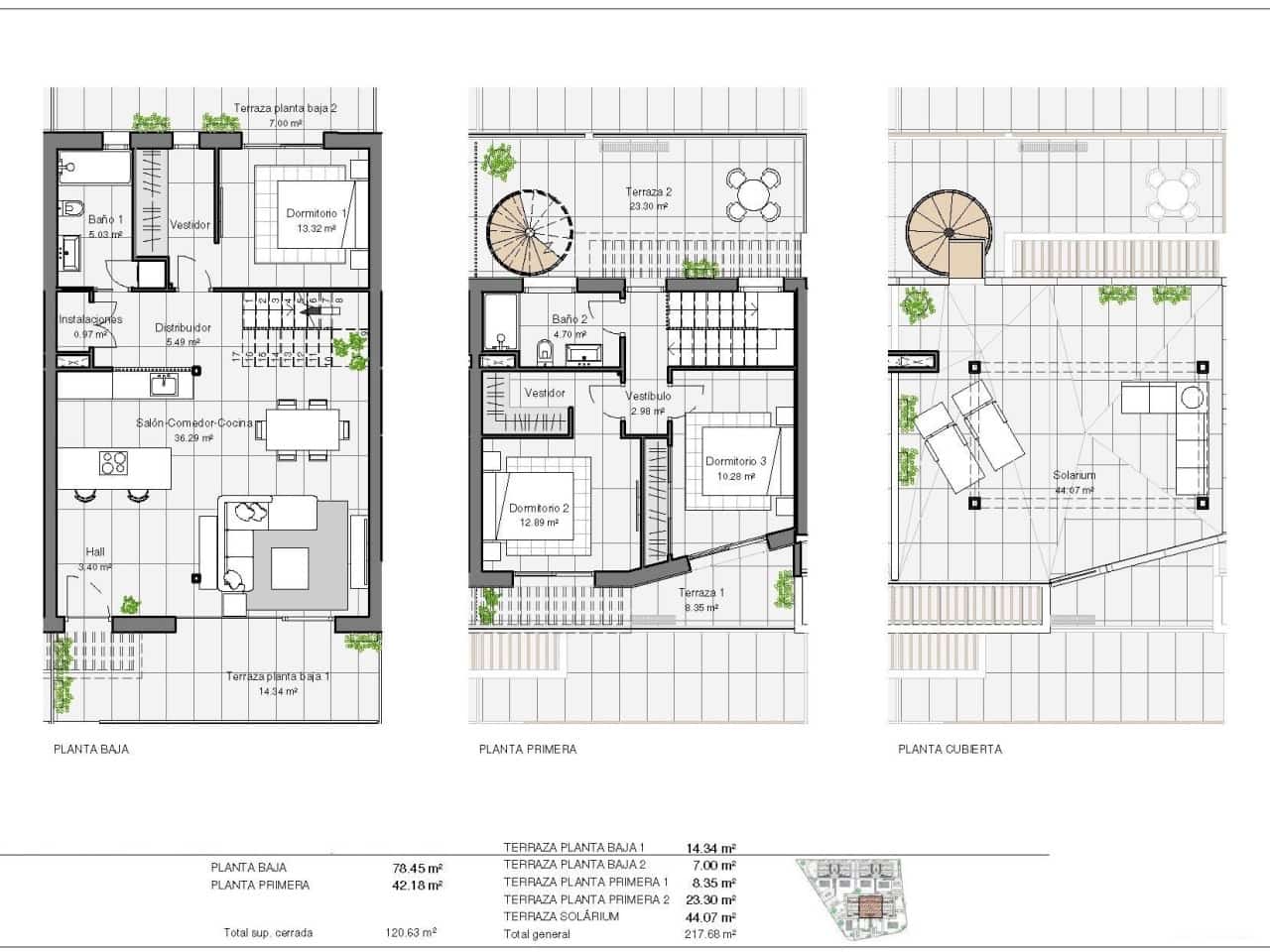 3 bedroom Townhouse for sale in Polop - € 488,125 (Ref: 7786731)