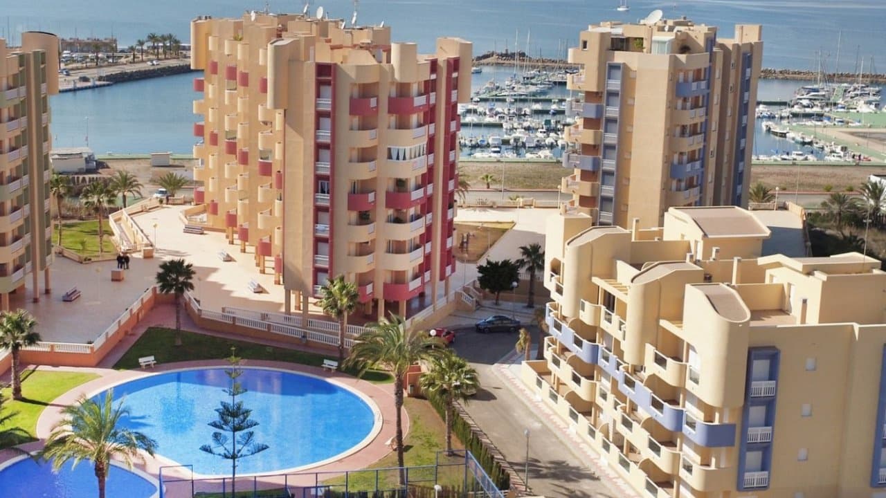 2 quarto Apartamento para venda em La Manga del Mar Menor com piscina - 213 259 € (Ref: 7961271)
