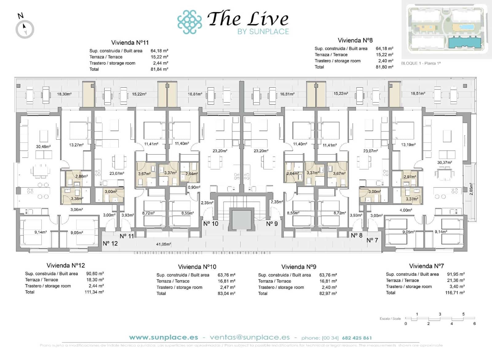 Apartamento de 3 habitaciones en Pilar de la Horadada en venta con piscina - 294.000 € (Ref: 8515149)