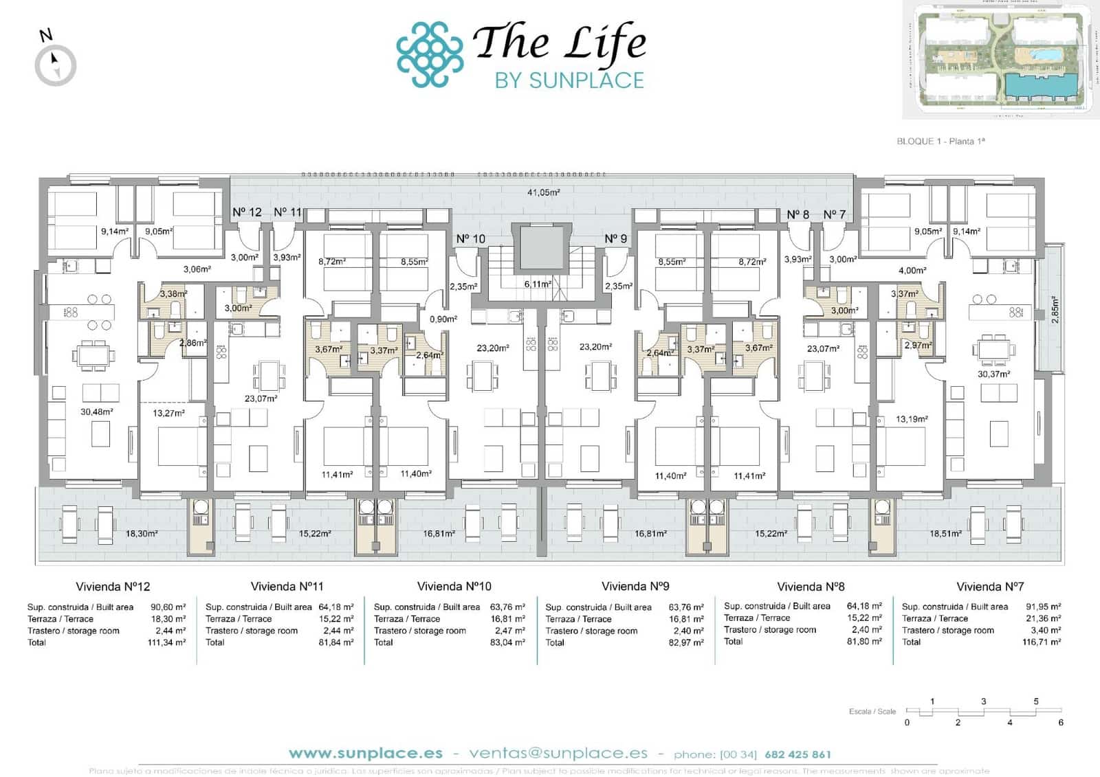 2 Zimmer Apartment zu verkaufen in Pilar de la Horadada mit Pool - 319.000 € (Ref: 8515151)