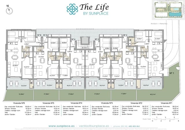 2 quarto Apartamento para venda em Pilar de la Horadada ciudad, Pilar de la Horadada com piscina - 349 000 € (Ref: 8515156)