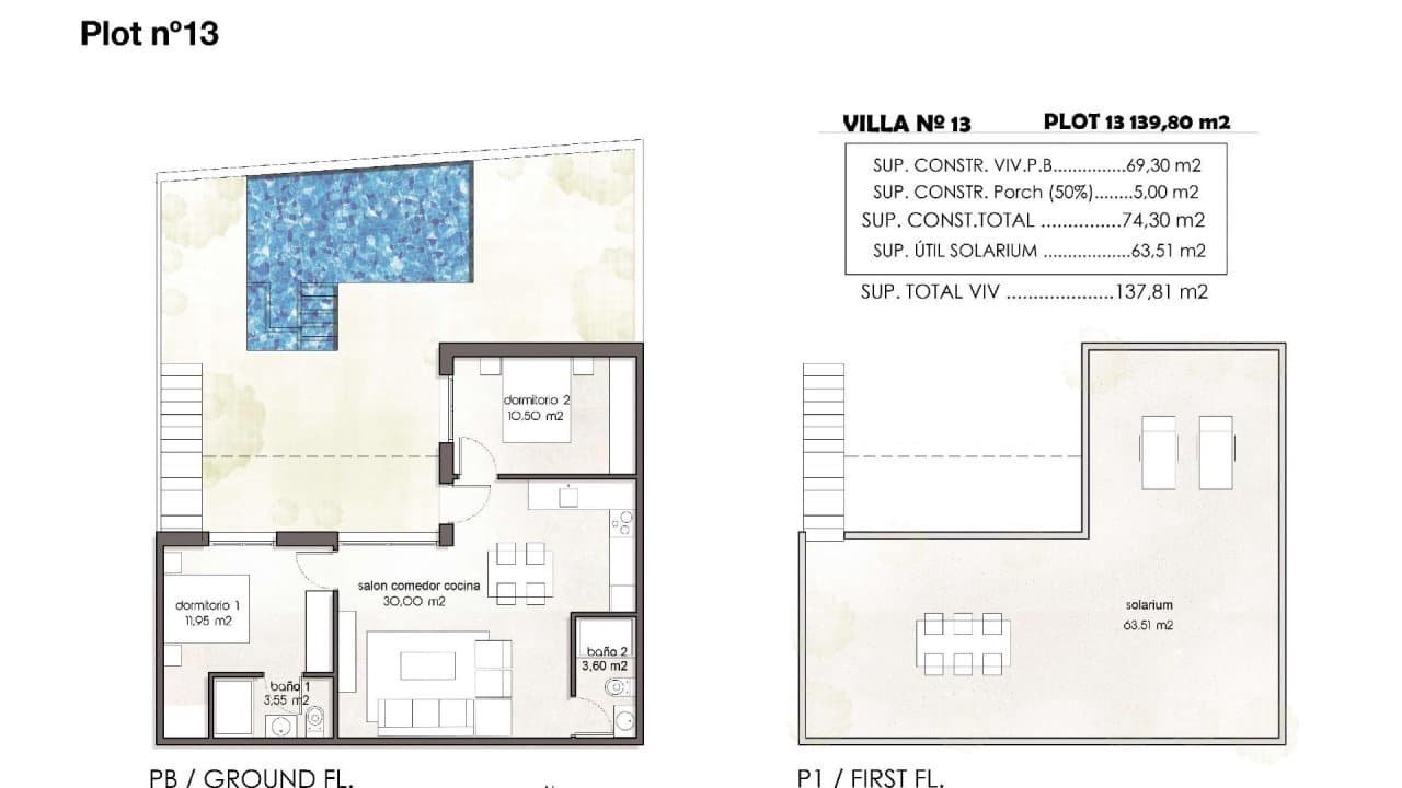 2 sovrum Hus till salu i Pilar de la Horadada - 315 900 € (Ref: 8515286)