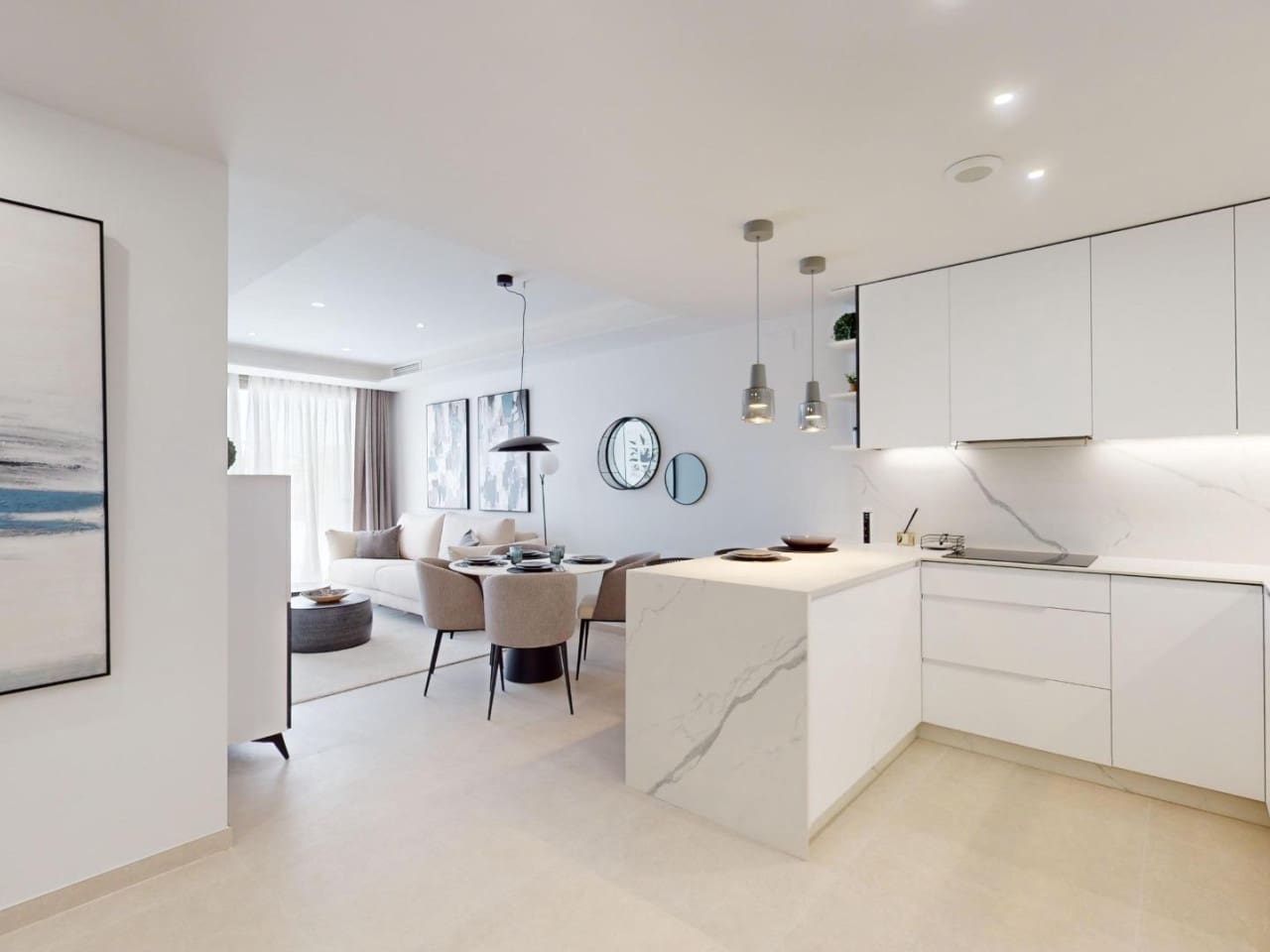 3 makuuhuone Huoneisto myytävänä paikassa Orihuela Costa mukana uima-altaan - 369 000 € (Ref: 8515287)