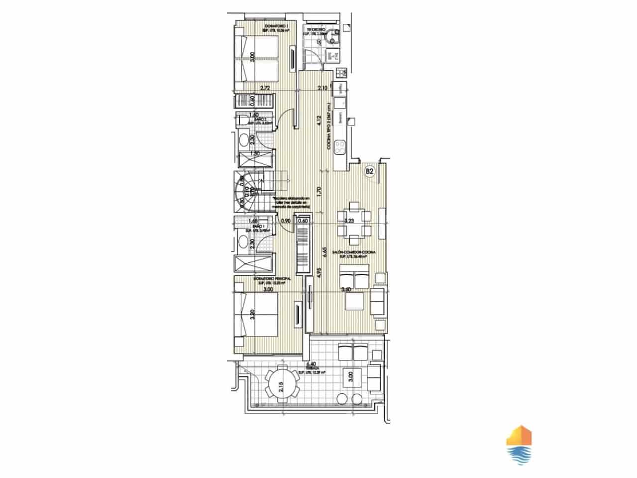 2 chambre Appartement à vendre à Villamartin avec piscine - 425 000 € (Ref: 8515291)
