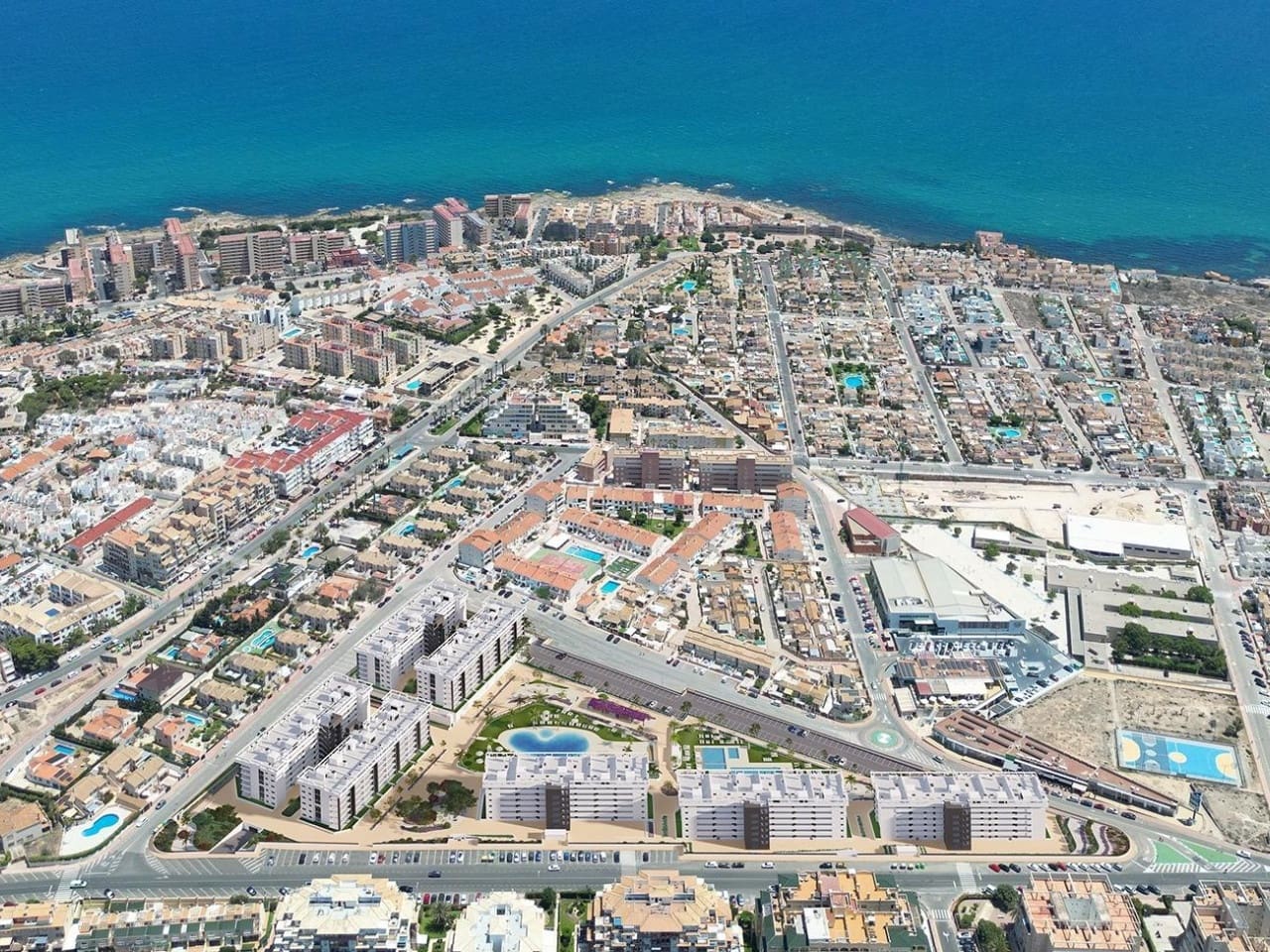 Apartamento de 3 habitaciones en Torrevieja en venta con piscina - 540.000 € (Ref: 8515418)