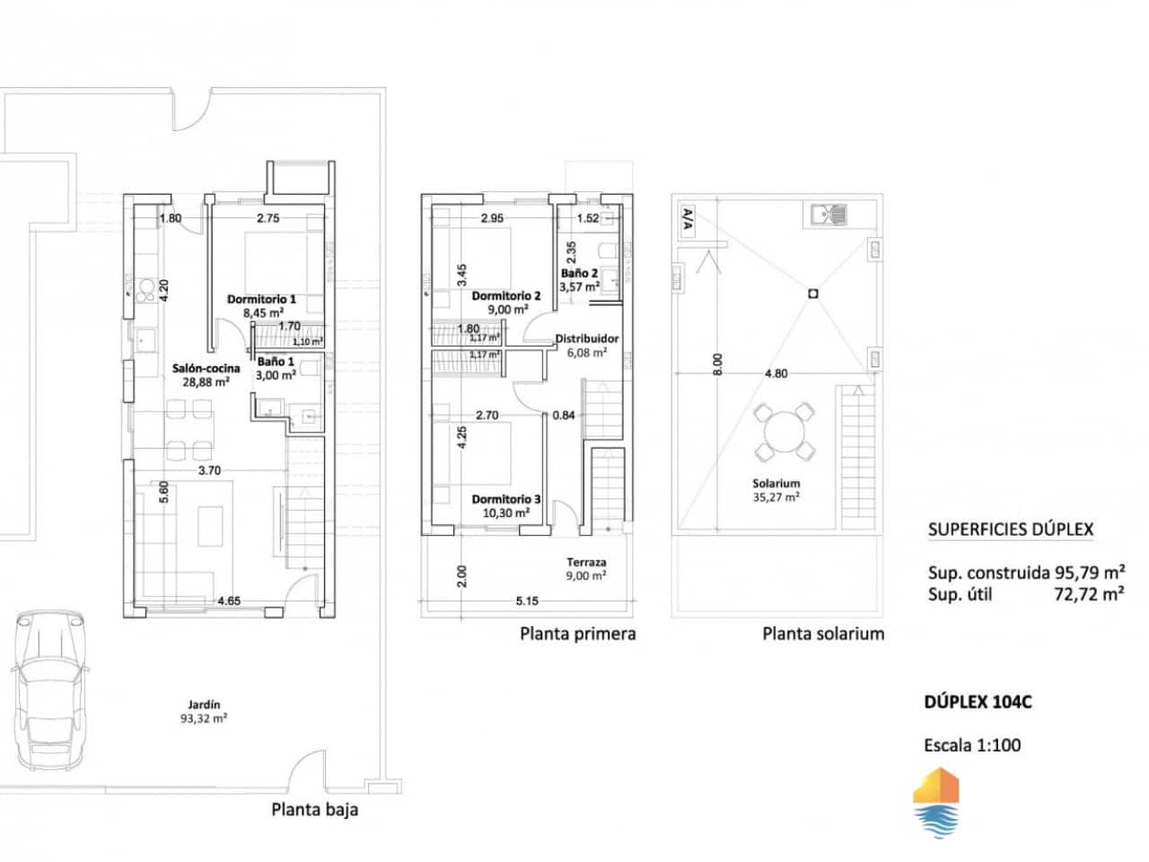3 sovrum Villa till salu i Torre de la Horadada med pool - 492 000 € (Ref: 8515433)