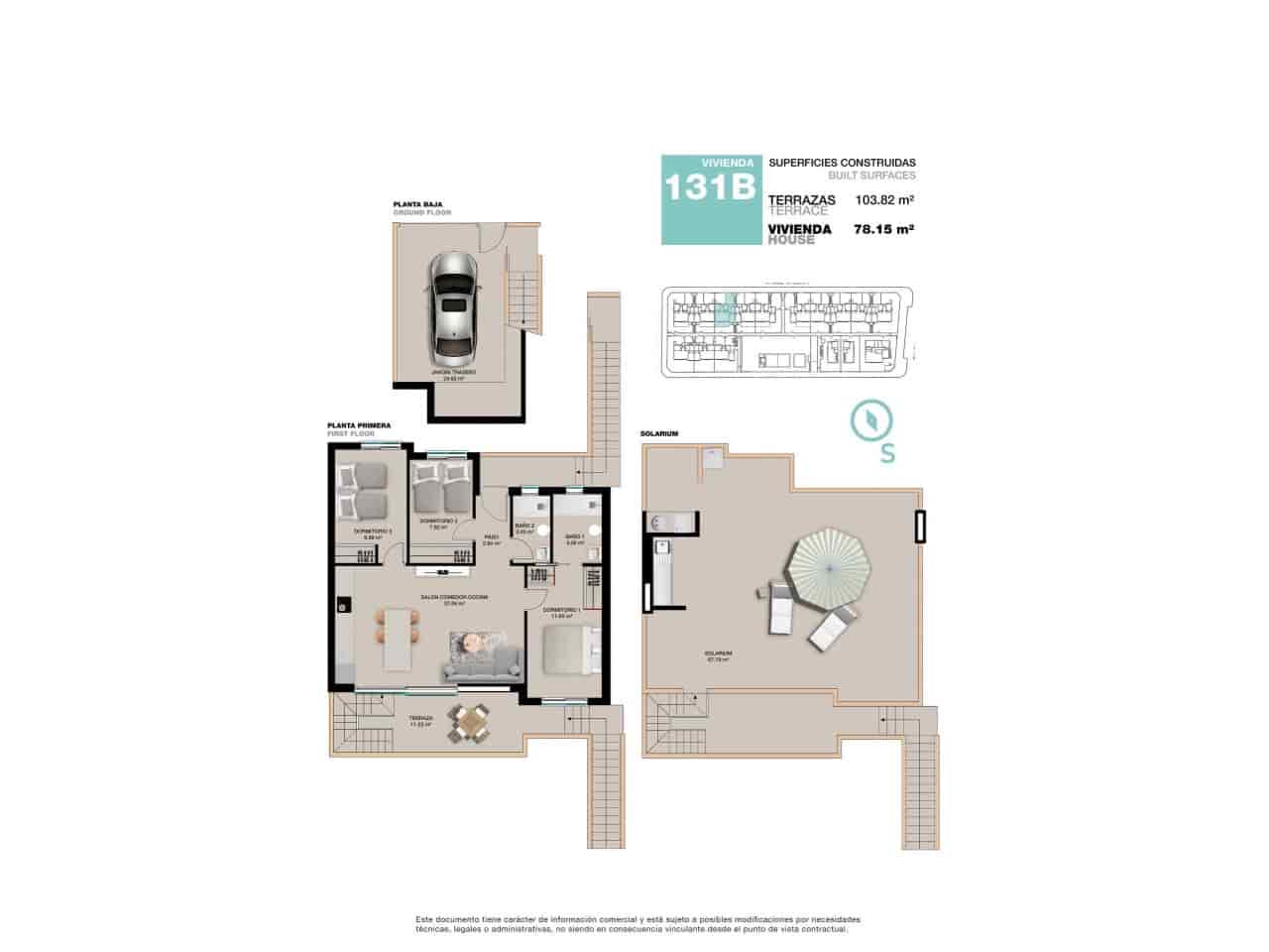3 makuuhuone Huvila myytävänä paikassa Torre de la Horadada mukana uima-altaan - 385 000 € (Ref: 8515436)