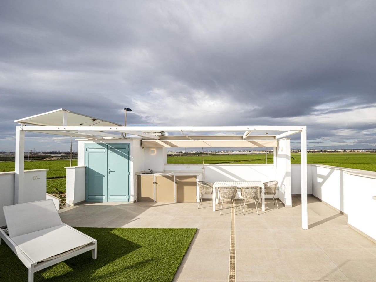 3 makuuhuone Huvila myytävänä paikassa Torre de la Horadada mukana uima-altaan - 385 000 € (Ref: 8515436)