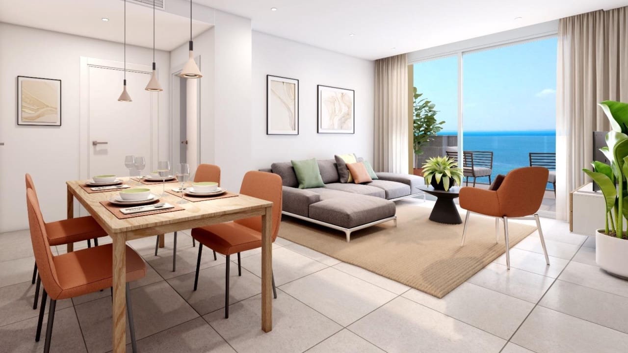 1 sovrum Lägenhet till salu i La Manga del Mar Menor med pool - 205 033 € (Ref: 8552062)