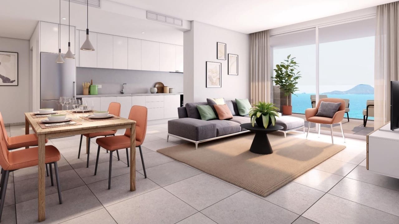 3 bedroom Apartment for sale in La Manga del Mar Menor with pool - € 328,600 (Ref: 8552064)