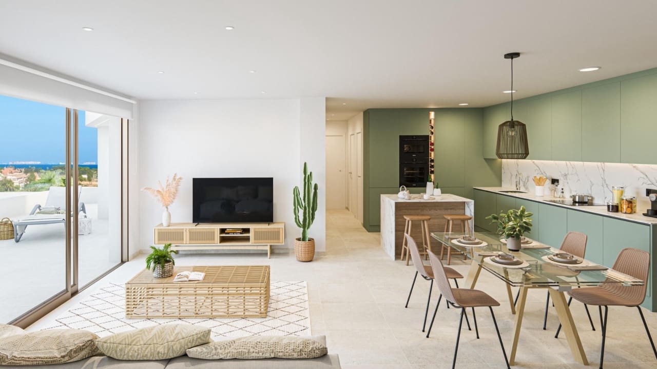 2 sovrum Lägenhet till salu i Los Alcazares med pool - 265 000 € (Ref: 8572337)