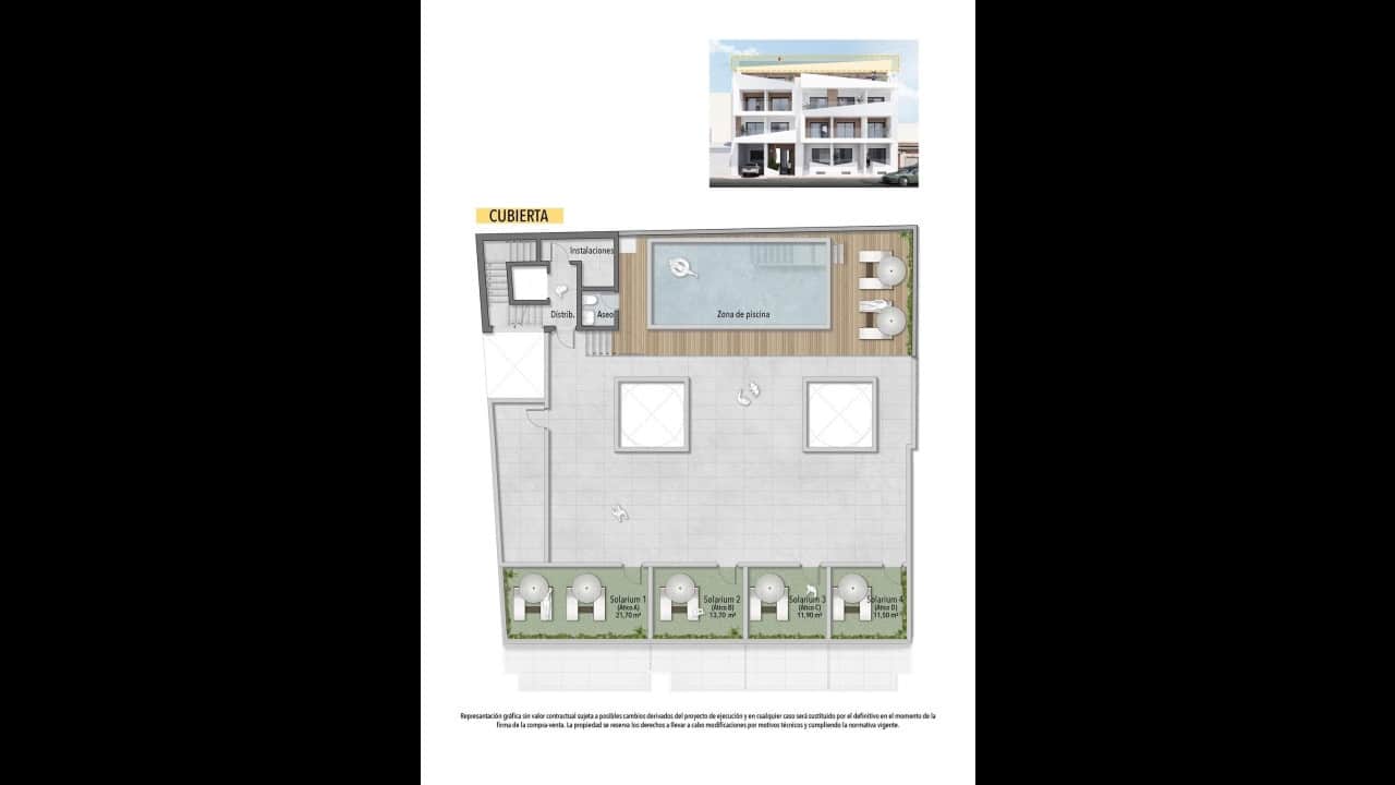 2 quarto Apartamento para venda em Torrevieja com piscina - 260 000 € (Ref: 8594945)