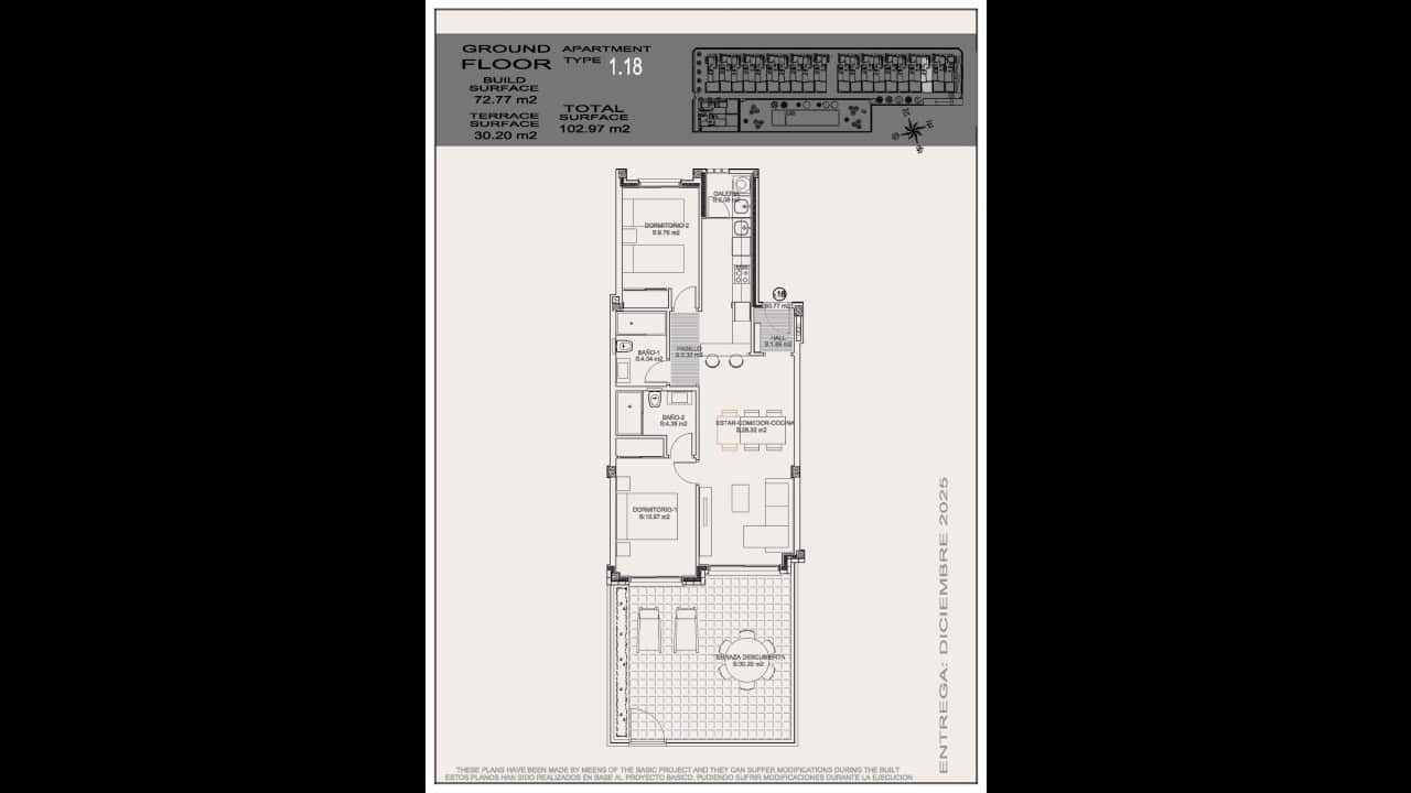 2 soverom Villa til salgs i Torrevieja med svømmebasseng - € 263 900 (Ref: 8615016)