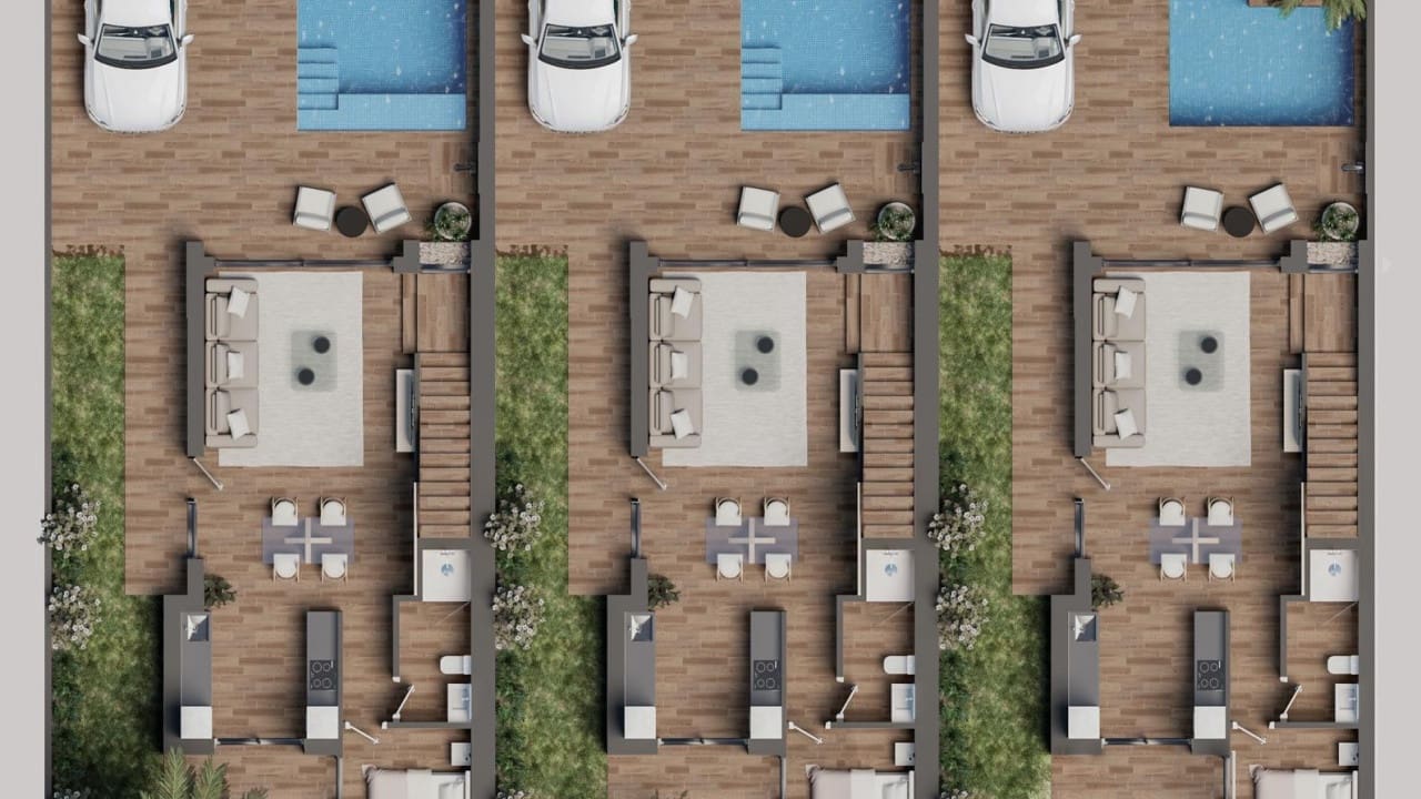 3 bedroom Villa for sale in San Pedro del Pinatar with pool - € 479,900 (Ref: 8615025)