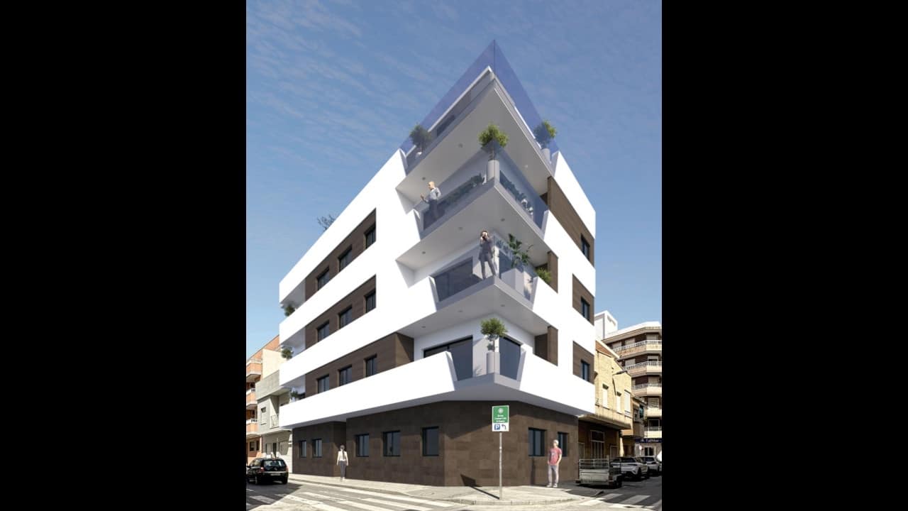 3 Zimmer Apartment zu verkaufen in Torrevieja mit Pool - 464.000 € (Ref: 8616700)