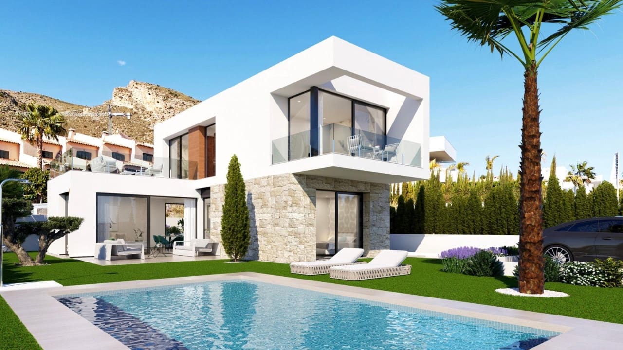 3 bedroom Villa for sale in Finestrat with pool - € 895,000 (Ref: 8630018)