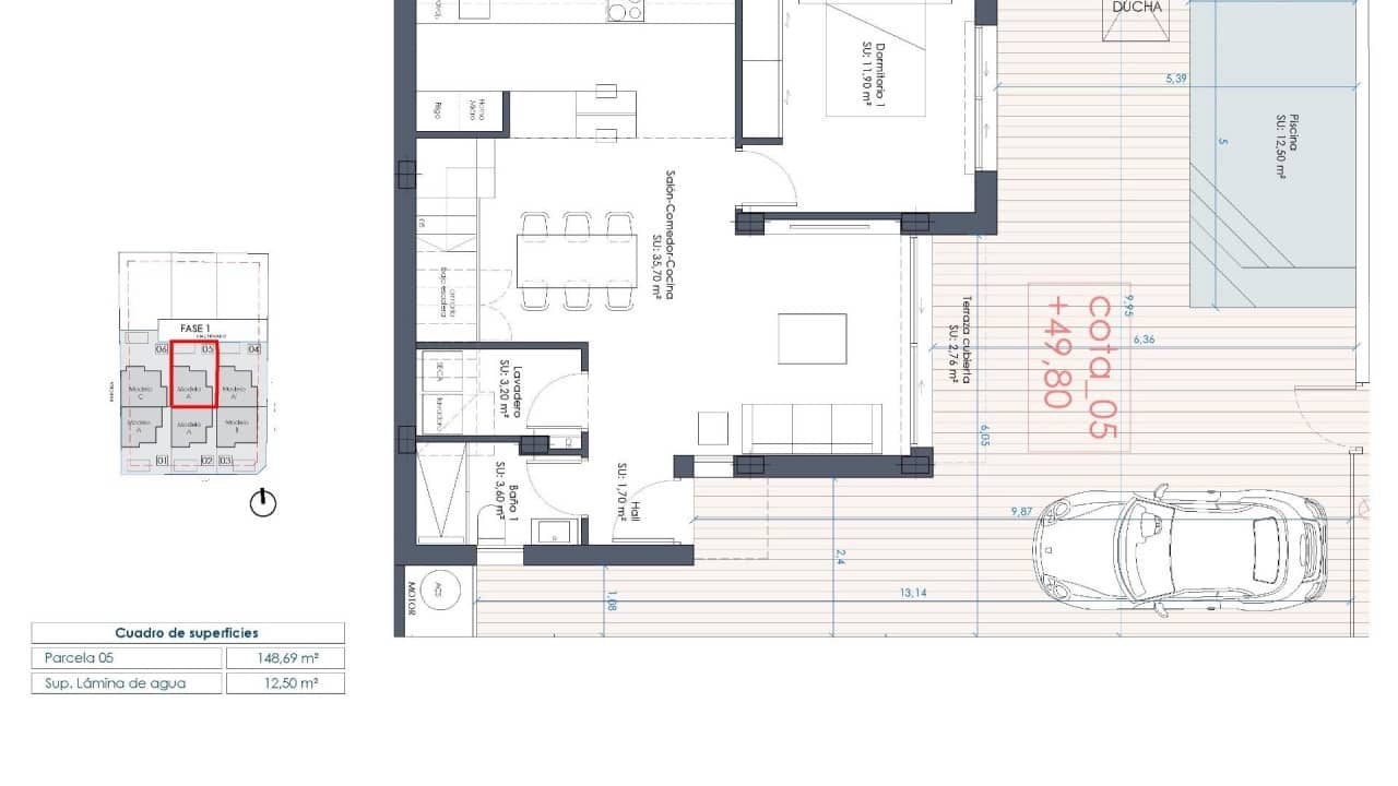 3 sovrum Villa till salu i Benijofar med pool - 449 000 € (Ref: 8644771)