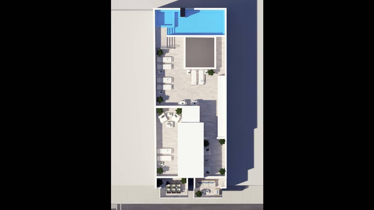 3 makuuhuone Huoneisto myytävänä paikassa Torrevieja mukana uima-altaan - 309 000 € (Ref: 8644775)