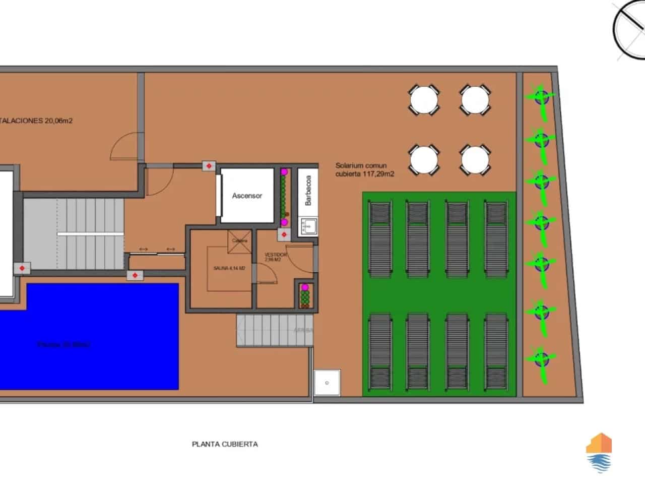 2 sovrum Lägenhet till salu i Torrevieja med pool - 250 000 € (Ref: 9233154)