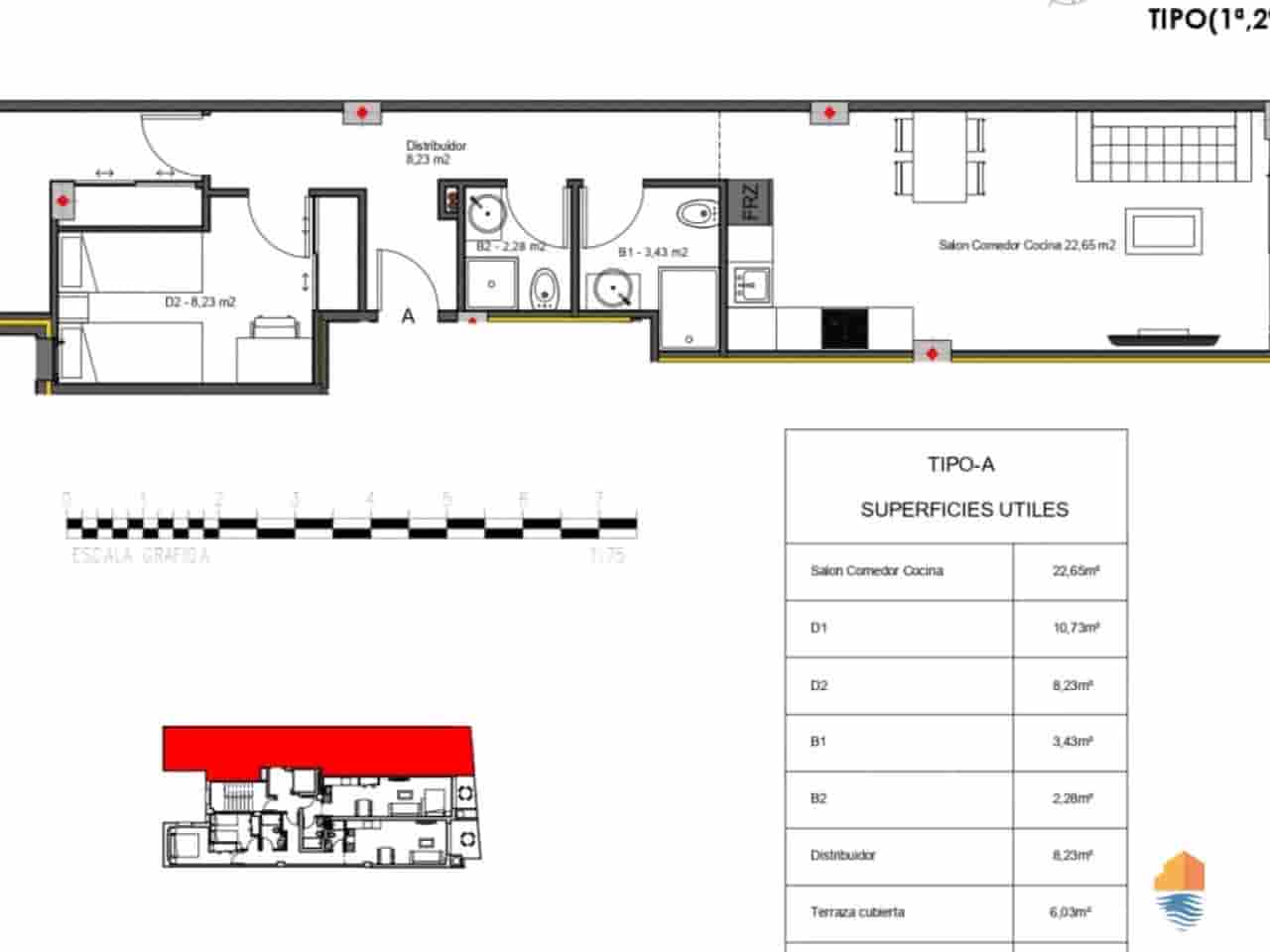 2 sovrum Lägenhet till salu i Torrevieja med pool - 250 000 € (Ref: 9233154)