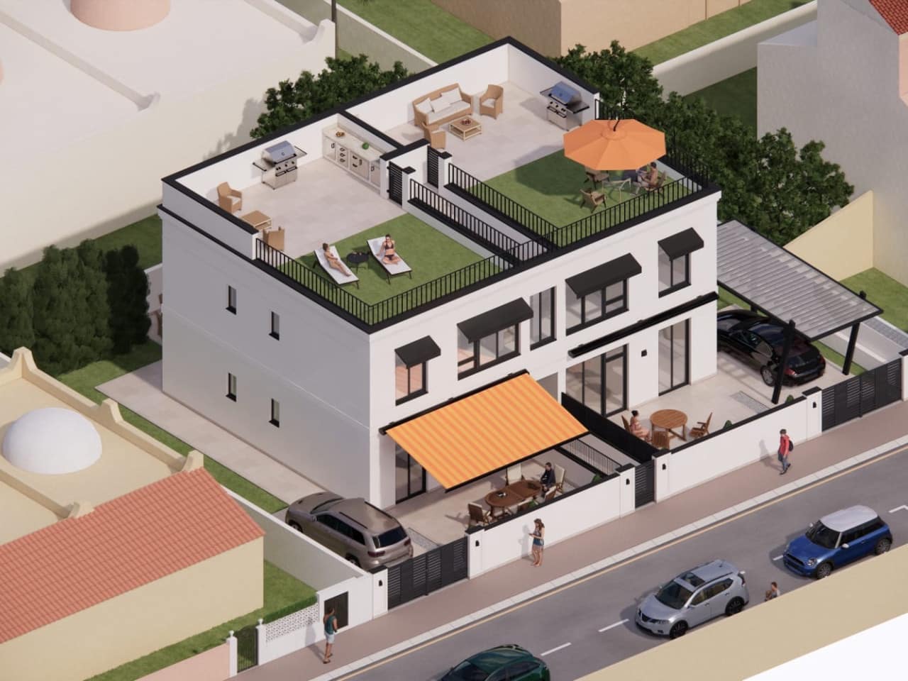 3 sypialnia Willa na sprzedaż w Torrevieja - 280 000 € (Ref: 9233176)