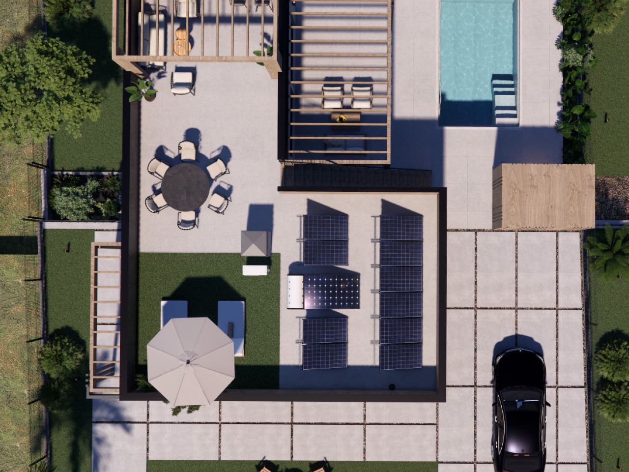 Huvila myytävänä paikassa Polop mukana uima-altaan - 729 000 € (Ref: 9233183)