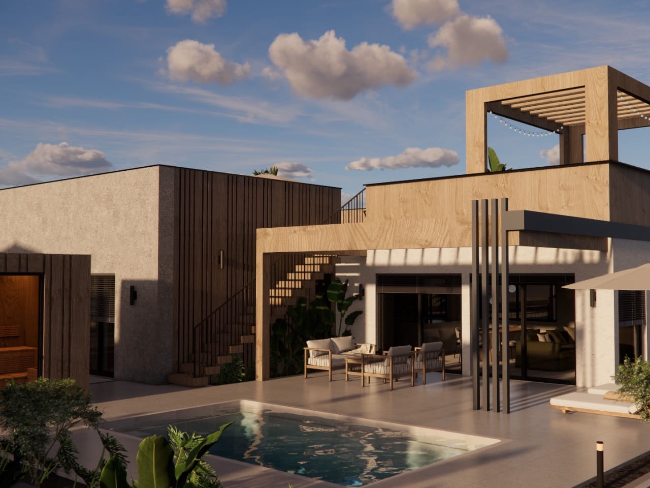 Huvila myytävänä paikassa Polop mukana uima-altaan - 729 000 € (Ref: 9233183)