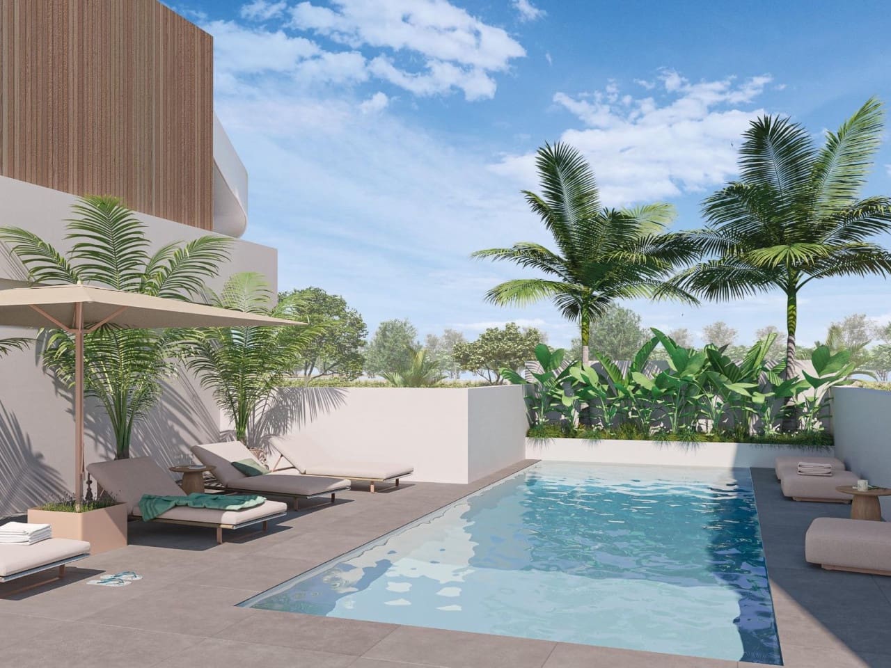 2 Zimmer Haus zu verkaufen in Pilar de la Horadada mit Pool - 299.900 € (Ref: 9233213)