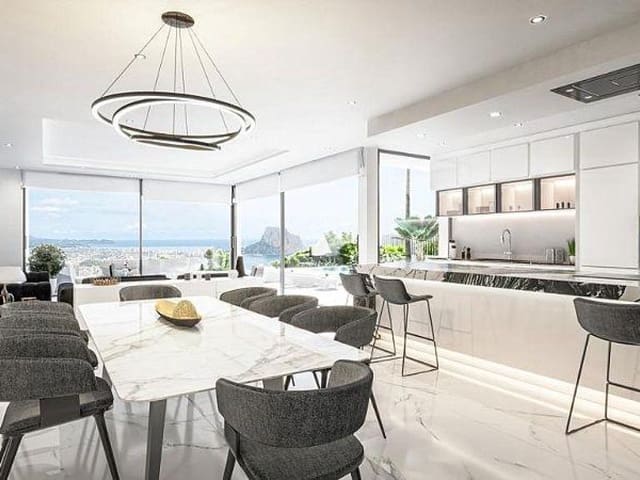 4 bedroom Villa for sale in Maryvilla, Calpe / Calp with pool - € 1,550,000 (Ref: 9233237)