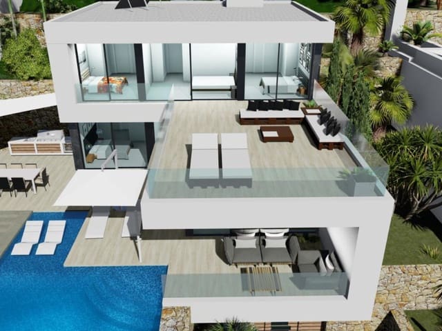 4 bedroom Villa for sale in Maryvilla, Calpe / Calp with pool - € 1,550,000 (Ref: 9233237)