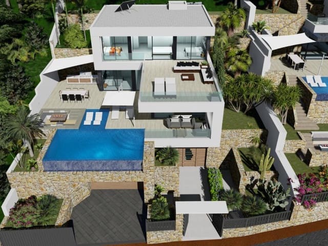 4 bedroom Villa for sale in Maryvilla, Calpe / Calp with pool - € 1,550,000 (Ref: 9233237)