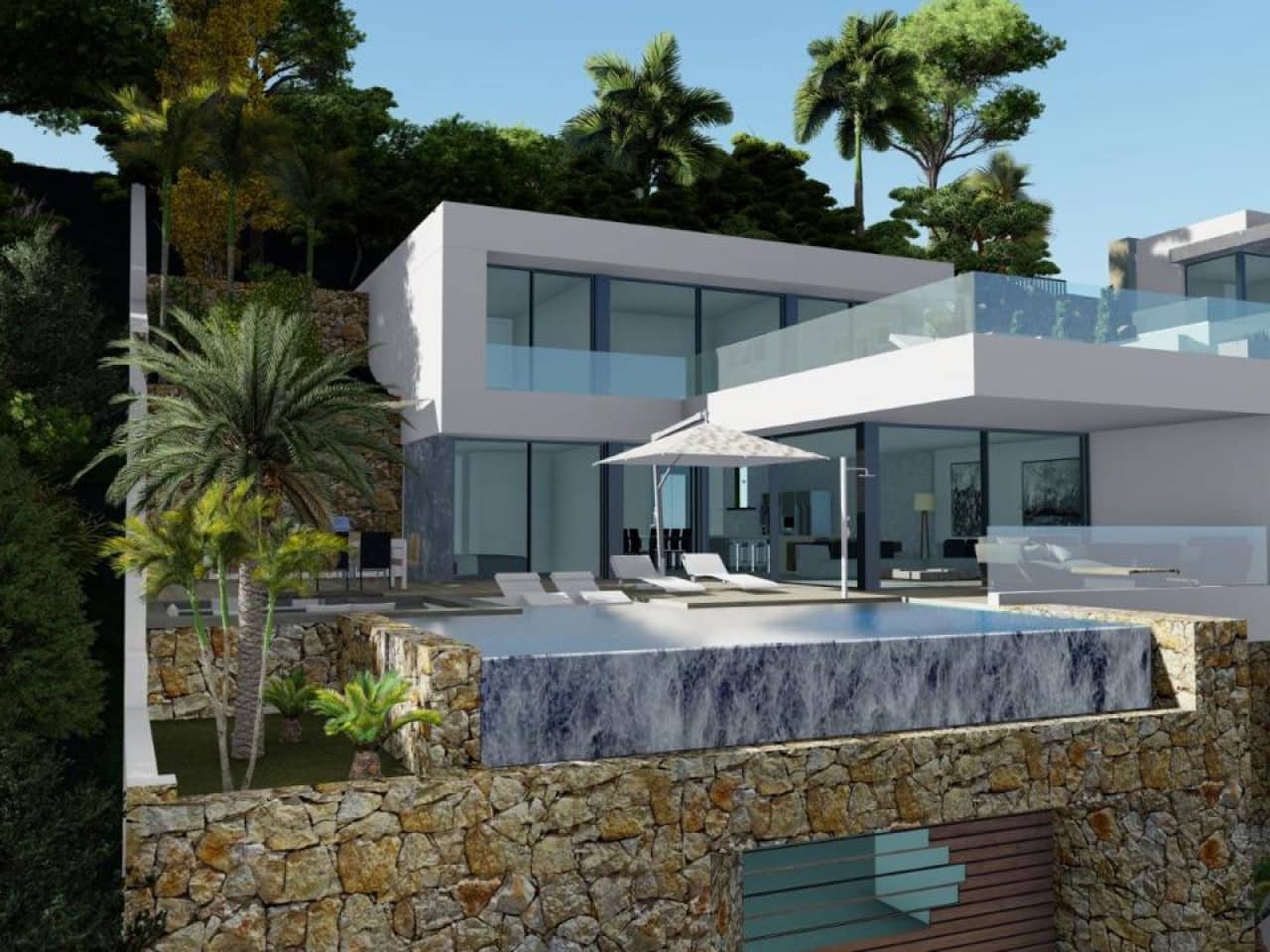 4 quarto Moradia para venda em Calpe / Calp com piscina - 1 550 000 € (Ref: 9233237)