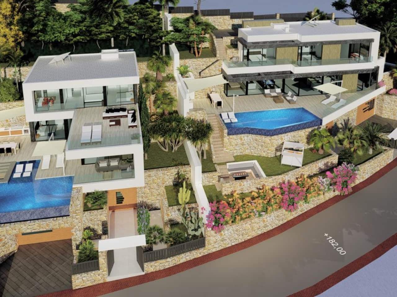 4 quarto Moradia para venda em Calpe / Calp com piscina - 1 550 000 € (Ref: 9233237)