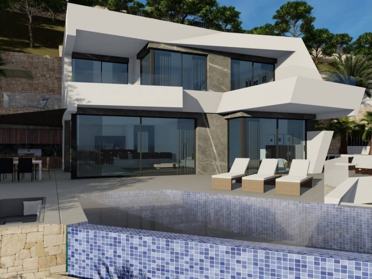 4 slaapkamer Villa te koop in Calpe / Calp met zwembad - € 1.690.000 (Ref: 9233238)