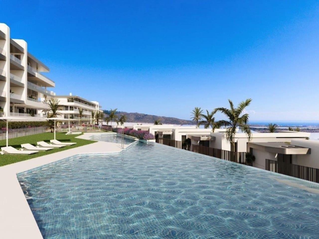 2 chambre Appartement à vendre à Muchamiel / Mutxamel avec piscine - 266 000 € (Ref: 9233240)