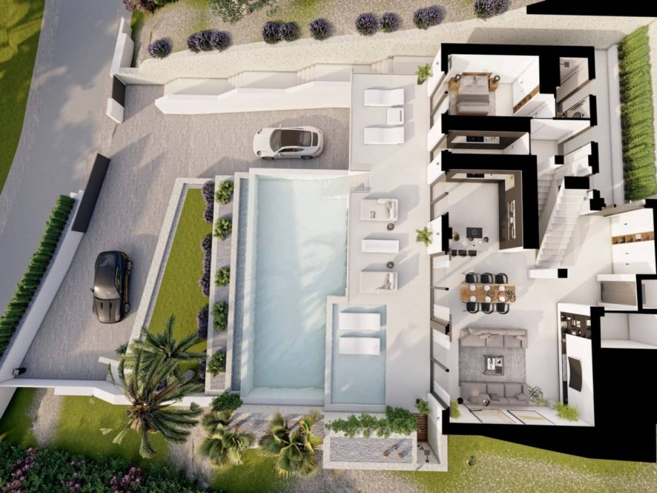 4 chambre Villa/Maison à vendre à Altea avec piscine - 2 090 000 € (Ref: 9233241)