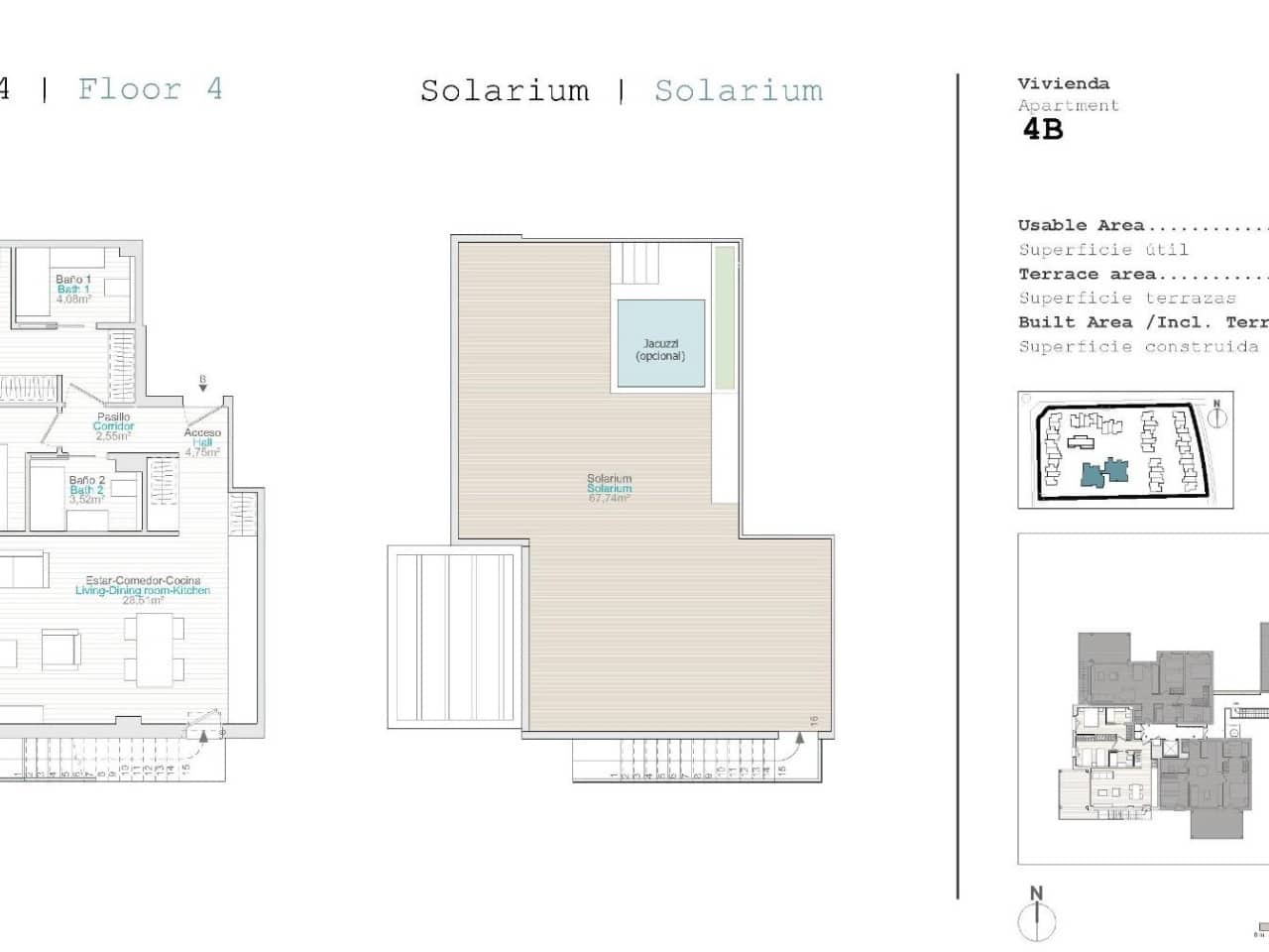 2 sovrum Lägenhet till salu i El Vergel / Verger med pool garage - 423 500 € (Ref: 9233254)