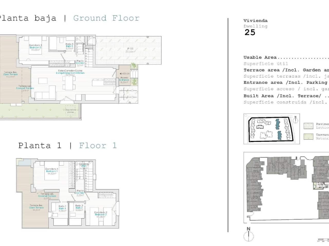 3 chambre Maison de Ville à vendre à El Vergel / Verger avec piscine garage - 447 000 € (Ref: 9233255)