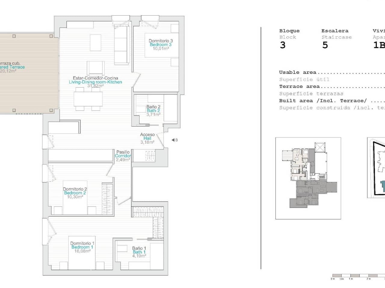 3 sovrum Lägenhet till salu i El Vergel / Verger med pool garage - 470 000 € (Ref: 9233263)
