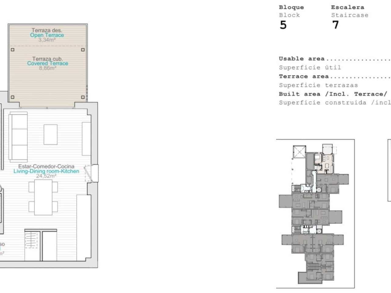 1 sovrum Lägenhet till salu i El Vergel / Verger med pool garage - 245 000 € (Ref: 9233275)
