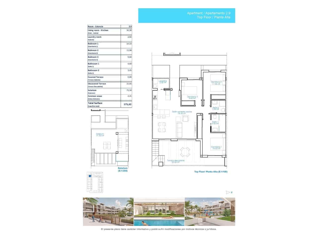 3 slaapkamer Appartement te koop in Pilar de la Horadada met zwembad - € 539.900 (Ref: 9233296)