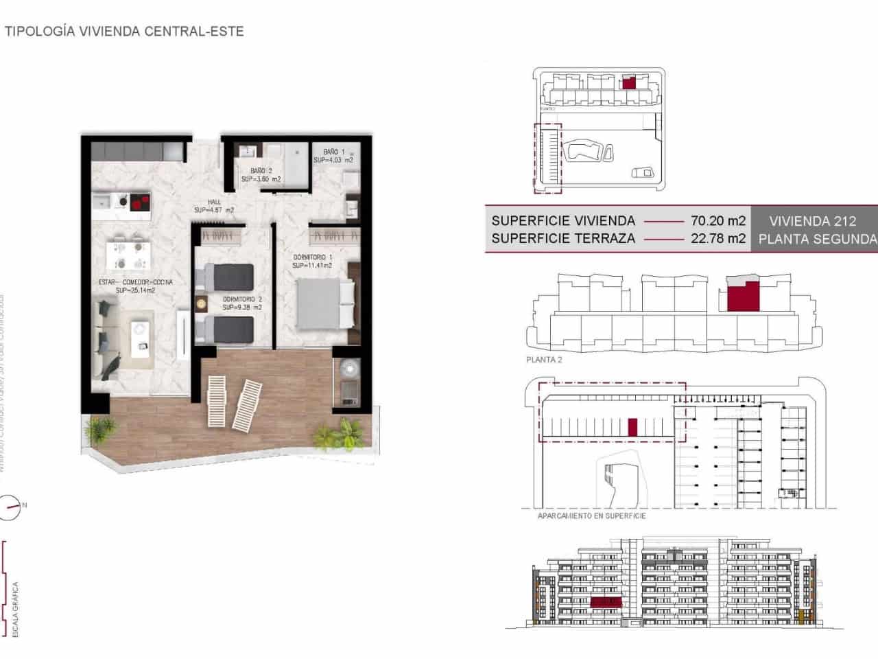 2 sovrum Lägenhet till salu i San Miguel de Salinas med pool - 239 000 € (Ref: 9233314)
