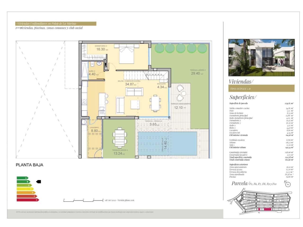 3 chambre Villa/Maison à vendre à Polop avec piscine - 625 000 € (Ref: 9233334)