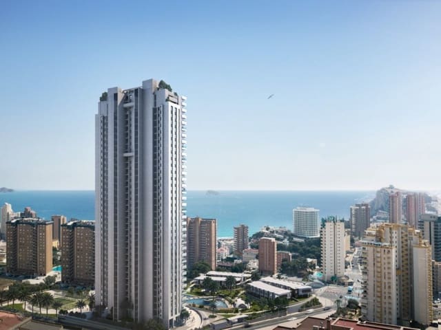 2 sovrum Lägenhet till salu i Playa Poniente, Benidorm med pool - 690 000 € (Ref: 9233342)