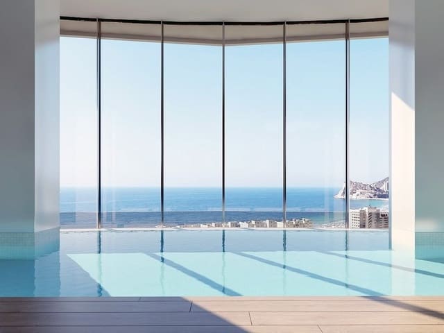 2 sovrum Lägenhet till salu i Playa Poniente, Benidorm med pool - 690 000 € (Ref: 9233342)